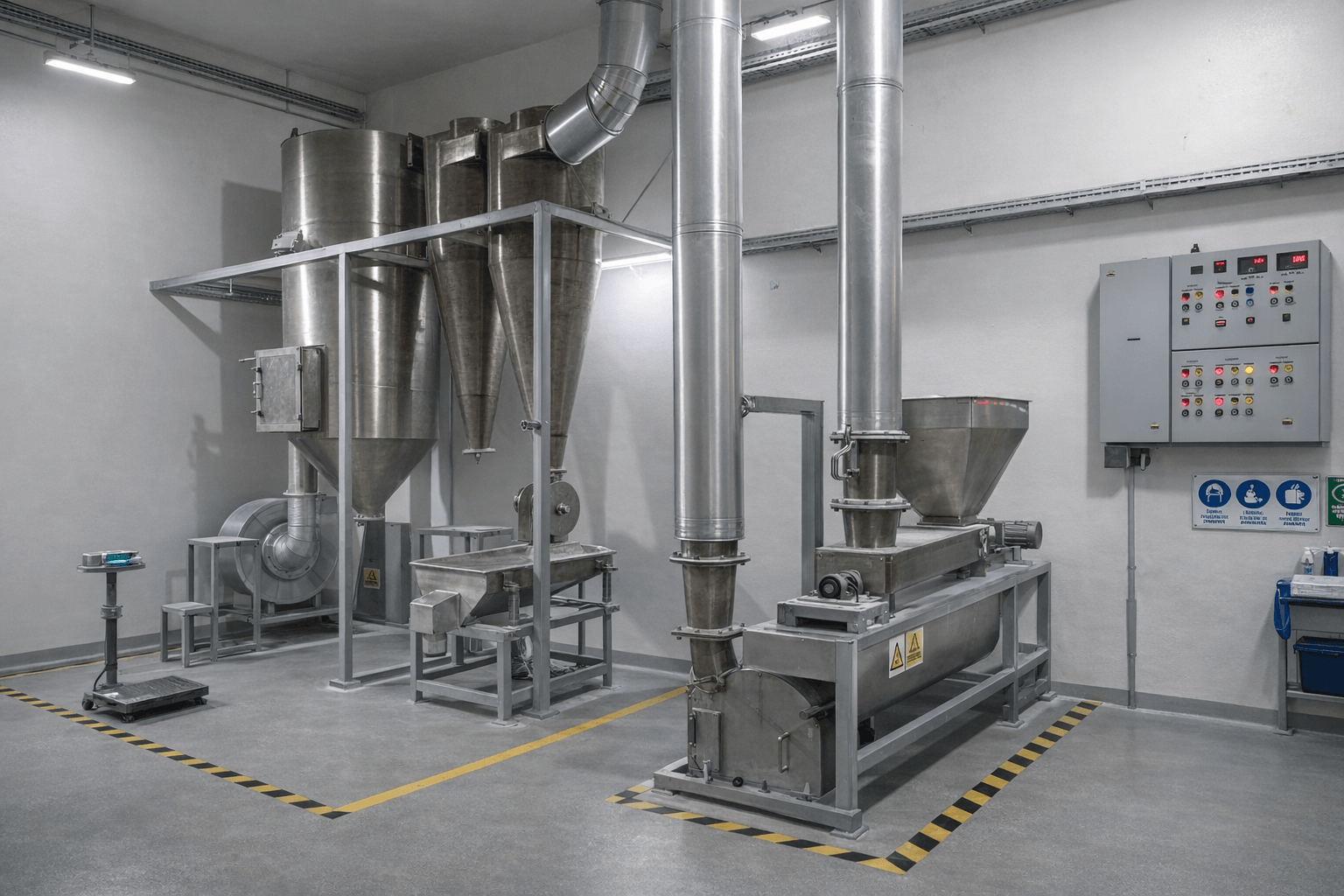 Drying & Packaging Section